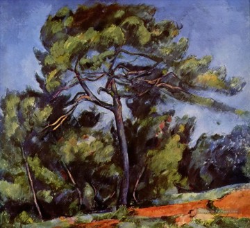  pine - Le Grand Pin Paul Cézanne